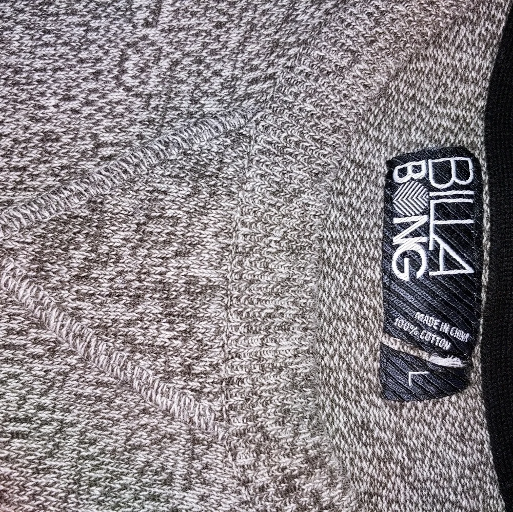 Billabong Gray Sweater Pullover L